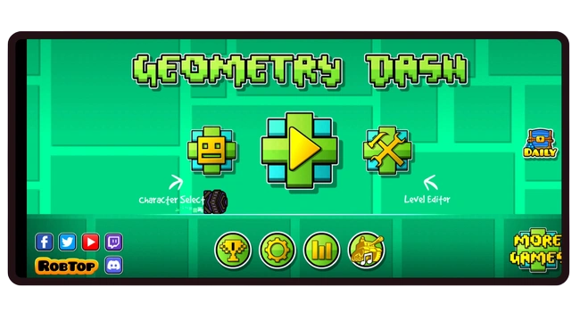 landing-Ui-of-Geometry-Dash
